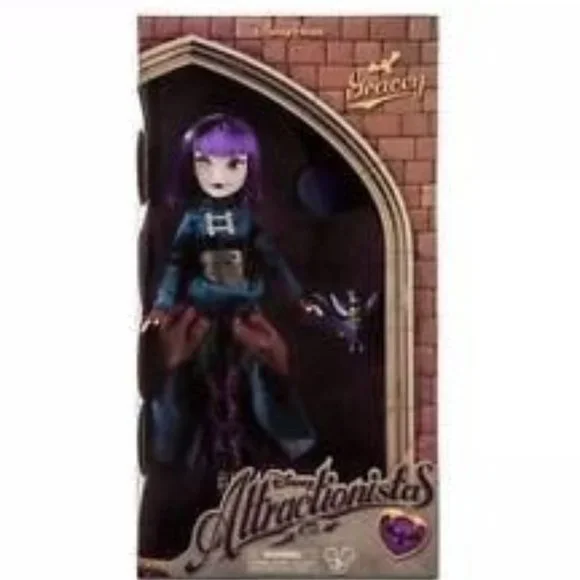 Disney Attractionista Haunted Mansion Ride Gracie Doll Disneyland Collectible - Picture 2 of 7